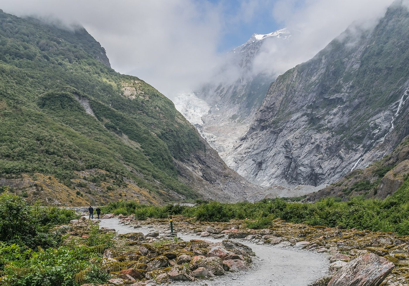 Franz Josef Glacier valley, West Coast